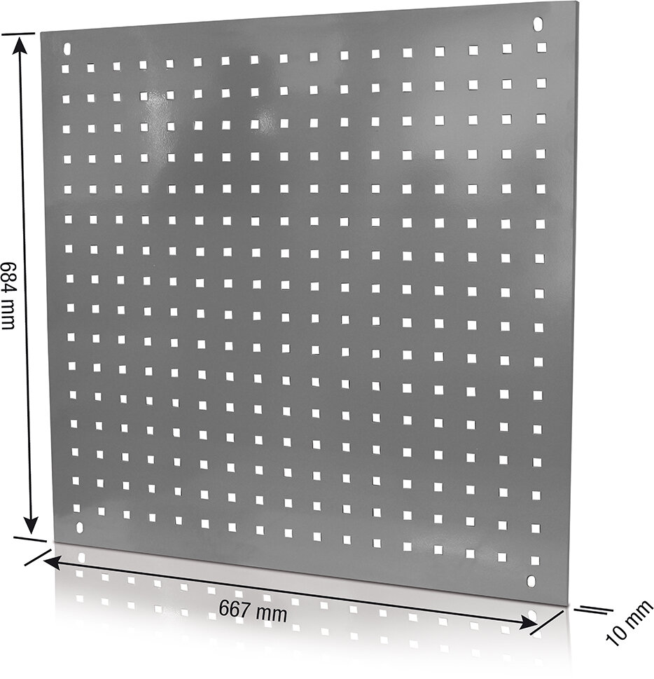 ERBA Lochwand 66,7 x 1 x 68,4 cm