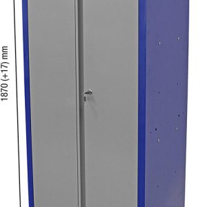 ERBA Hochschrank 2-türig 67 x 46,5 x 187 cm ERBA Hochschrank 2-türig 67 x 46,5 x 187 cm