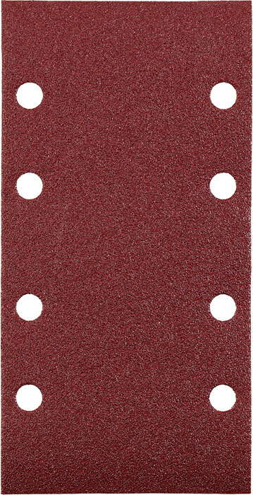 KWB QUICK-STICK Schleifstreifen, HOLZ & METALL, Edelkorund, 93 x 185 mm, K 120