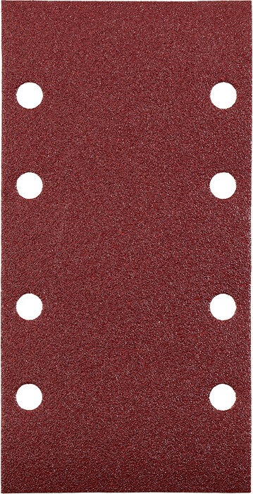 KWB QUICK-STICK Schleifstreifen, HOLZ & METALL, Edelkorund, 93 x 185 mm, K 240