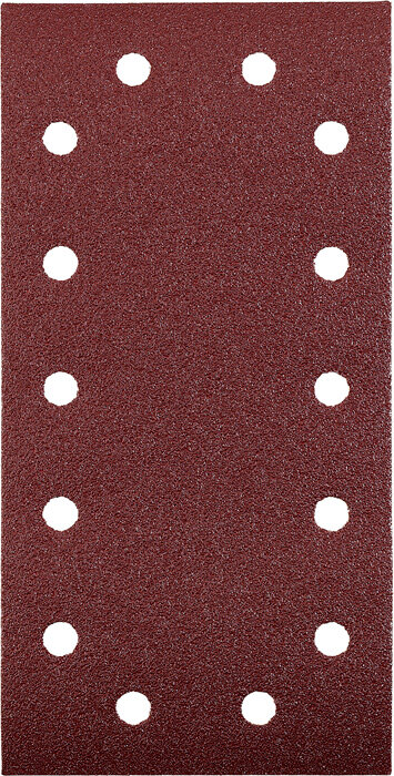 KWB QUICK-STICK Schleifstreifen, HOLZ & METALL, Edelkorund, 115 x 230 mm, K 40