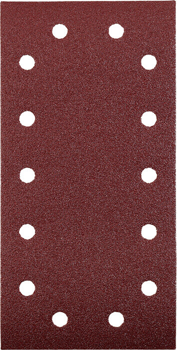 KWB QUICK-STICK Schleifstreifen, HOLZ & METALL, Edelkorund, 115 x 230 mm, K 180