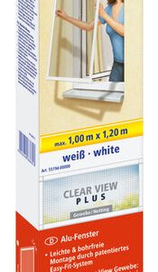 TESA Fliegengitter Alu Fenster, Weiß TESA Fliegengitter Alu Fenster, Weiß