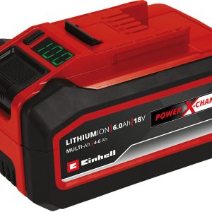 EINHELL 18V Akku 6,0 AH (4-6 MULTI) Power X-Change EINHELL 18V Akku 6,0 AH (4-6 MULTI) Power X-Change
