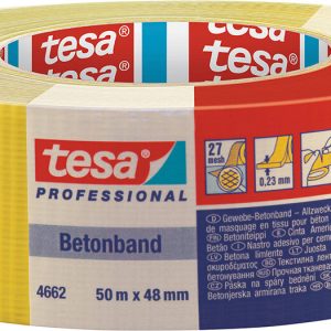 TESA Gewebeband gelb 48 mm / 50 m
