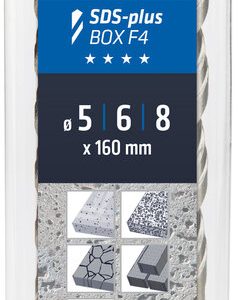 ALPEN SDS-Plus-Bohrer-Satz F4 3-tlg. ALPEN SDS-Plus-Bohrer-Satz F4 3-tlg.