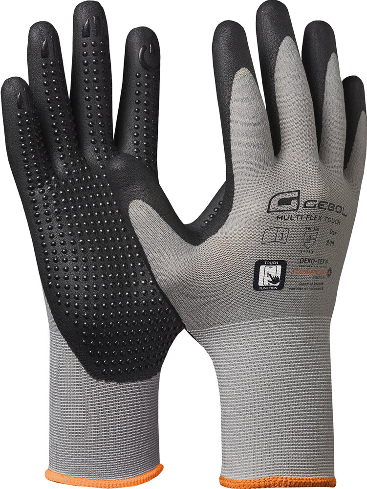GEBOL Handschuhe Multiflex Touch Gr. 9