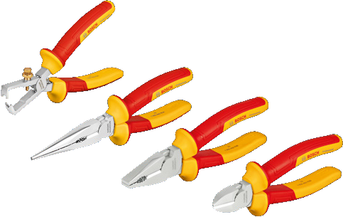 BOSCH VDE Zangen-Set 4-tlg.