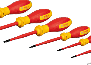 BOSCH VDE-Schraubendreher-Set SL/PH, 7-tlg. BOSCH VDE-Schraubendreher-Set SL/PH, 7-tlg.