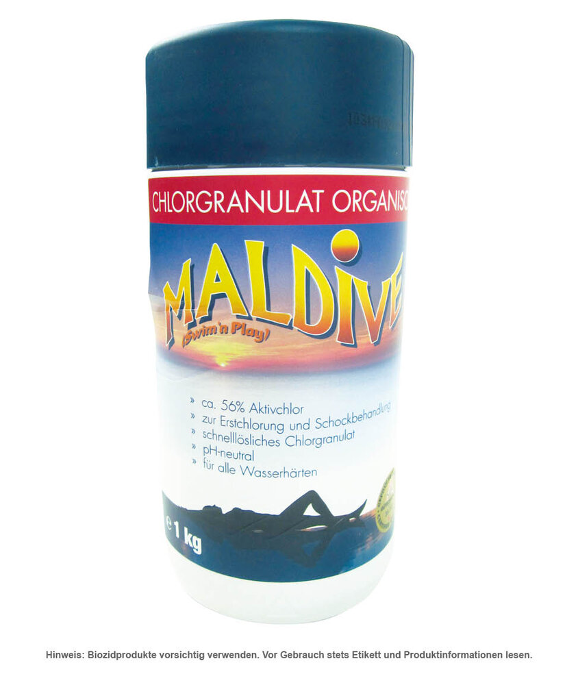 MALDIVE Chlor-Granulat organisch 1 kg