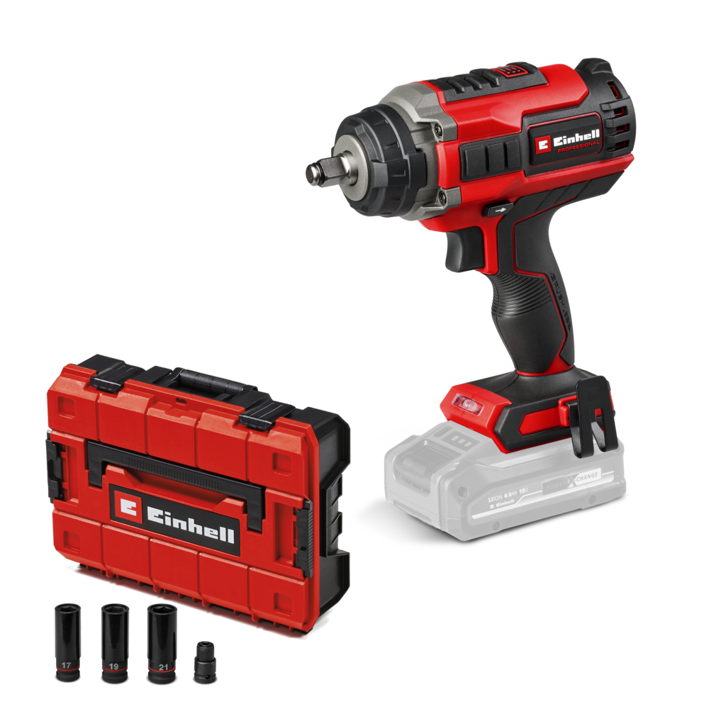 EINHELL PROFESSIONAL Akku-Schlagschrauber IMPAXXO 18/450 S-F