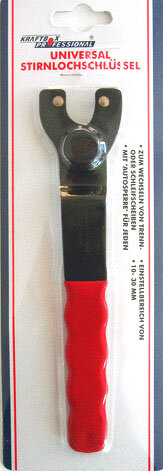 KRAFTBOX PROFESSIONAL Stirnloch-Schlüssel WS-Stahl 10 - 30 mm
