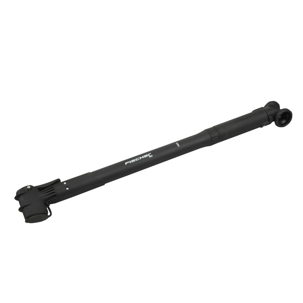 FISCHER FAHRRAD Pumpe Rahmenbef. Duokopf sw