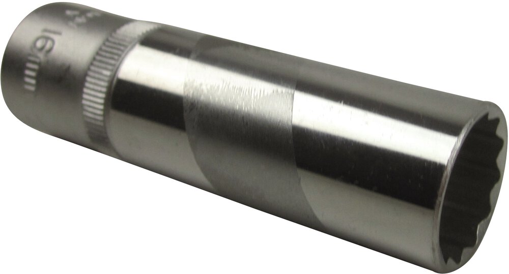 FORCE Zündkerzen-Nuss CV 16 mm-Zwölfkant, 1/2"-Antrieb