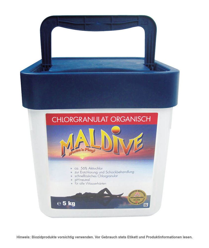 MALDIVE Chlor-Granulat organisch 5 kg