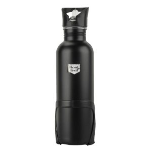 FISCHER FAHRRAD Trinkflasche Edelstahl m Halter sw 750ml FISCHER FAHRRAD Trinkflasche Edelstahl m Halter sw 750ml