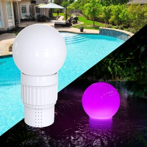 MALDIVE Solar LED Chlordosierer farbig