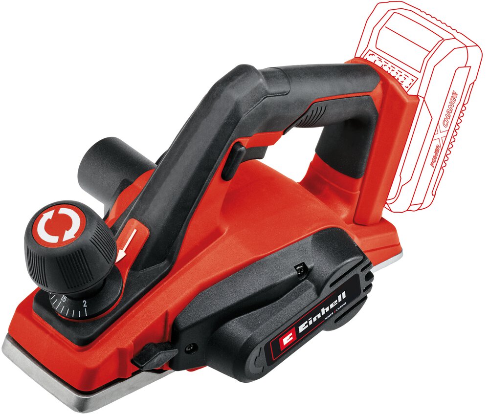 EINHELL Akku-Hobel TE-PL 18/82 Li Solo, Power X-Change