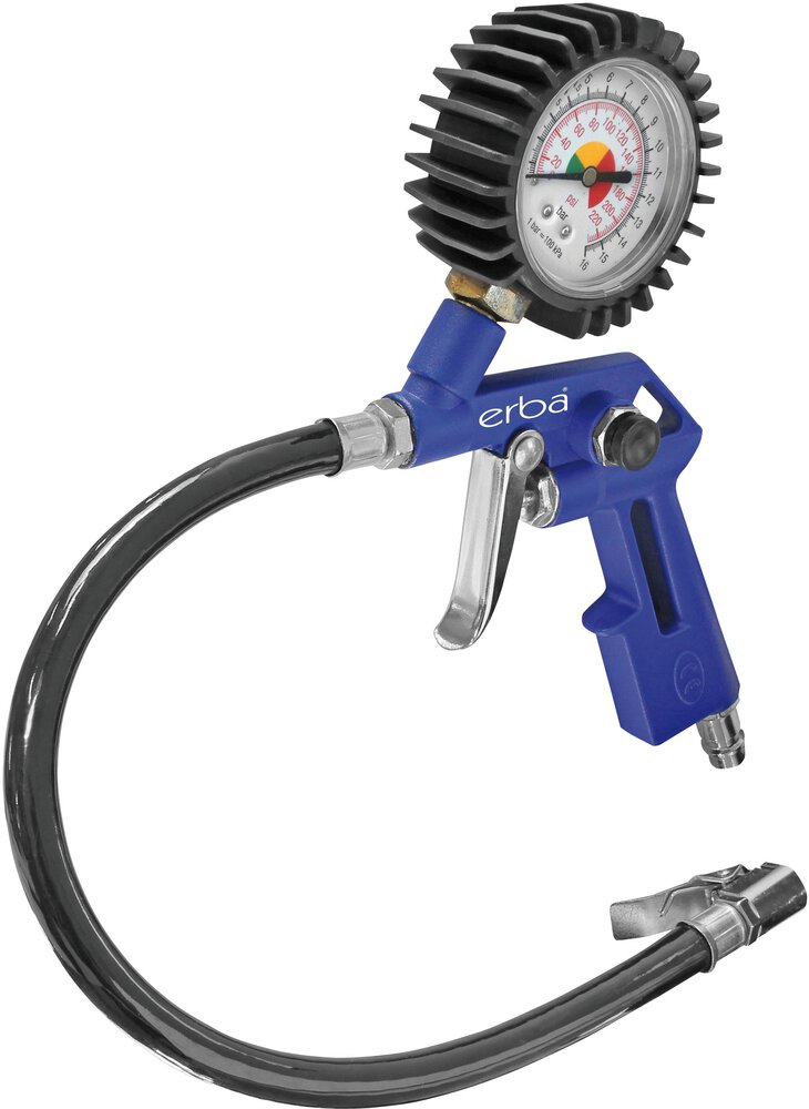 ERBA Reifenfüller mit Manometer