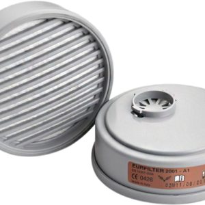 KWB 2 Gas-Ersatzfilter A1 zu Atemschutz-Halbmaske 87433 KWB 2 Gas-Ersatzfilter A1 zu Atemschutz-Halbmaske 87433