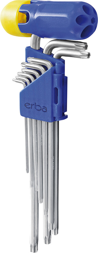ERBA Torx-Stiftschlüssel-Satz 9-tlg.