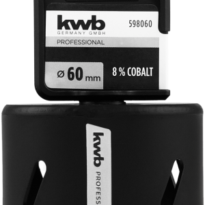 KWB COBALT Lochsäge HSS-Bi-Metall, ø 60 mm KWB COBALT Lochsäge HSS-Bi-Metall, ø 60 mm
