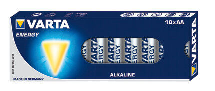 VARTA 10 Batterien Energy Mignon AA