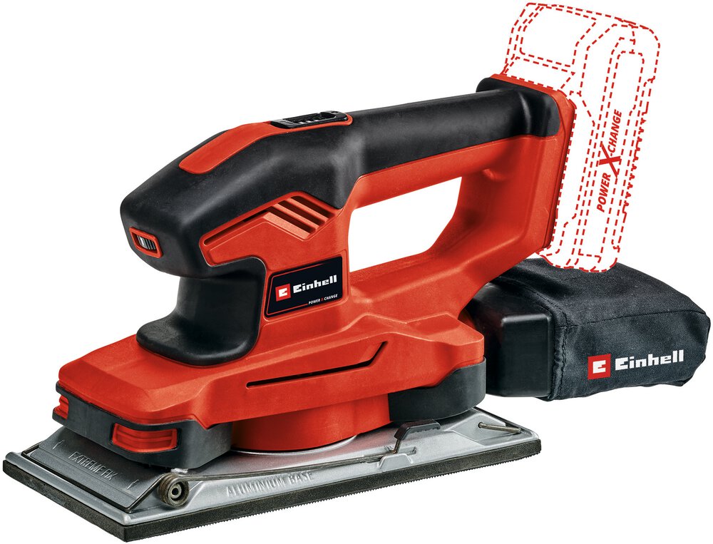 EINHELL Akku-Vibrationsschleifer TE-OS 18/230 Li Solo, Power X-Change