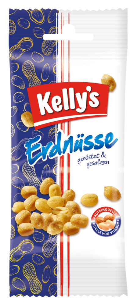 Kelly's Erdnüsse geröstet & gesalzen 40g