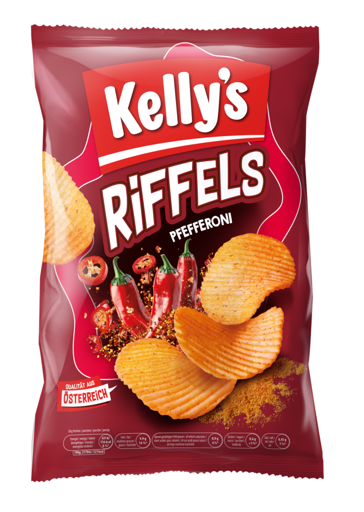 Kelly's Riffels Pfefferoni 130g