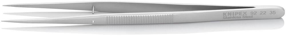KNIPEX Präzisionspinzette spitze Form geriffelt 155 mm