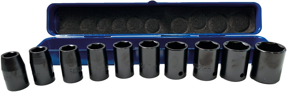 ERBA CV-Schlagnuss-Satz 1/2" 10-tlg.