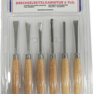 KRAFTBOX PROFESSIONAL Drechselbeitel-Garnitur 6-tlg. KRAFTBOX PROFESSIONAL Drechselbeitel-Garnitur 6-tlg.