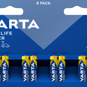 VARTA 8 Batterien Longlife Power Micro AAA VARTA 8 Batterien Longlife Power Micro AAA
