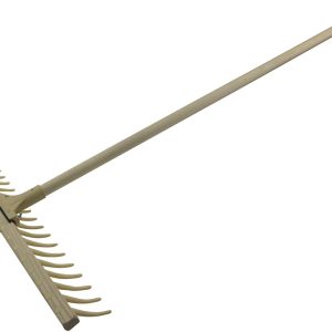Grasrechen mit Stiel 66,5 cm, 18 Zinken