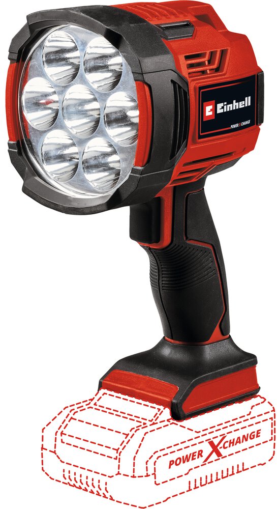 EINHELL Akku-LED-Strahler TE-CL 18/2500 LiAC-Solo, Power X-Change