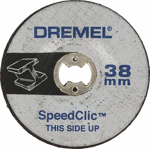 DREMEL Schleifscheiben Speed Clic SC541 38mm Ø 2 Stk