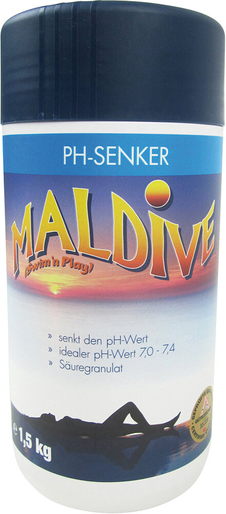 MALDIVE pH-Senker-Granulat 1,5 kg