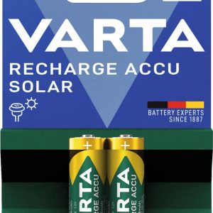 VARTA 2 Akku-Batterien RECHARGE ACCU Solar AA 800 mAh VARTA 2 Akku-Batterien RECHARGE ACCU Solar AA 800 mAh