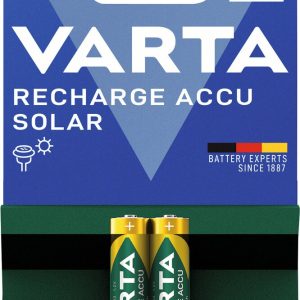 VARTA 2 Akku-Batterien RECHARGE ACCU Solar AAA 550 mAh VARTA 2 Akku-Batterien RECHARGE ACCU Solar AAA 550 mAh