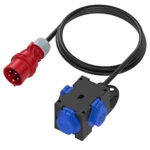 PC ELECTRIC Mobilverteiler Kunststoff Baureihe ST.ANTON 3xSSD 1.5m5G1.5H07St16/5 m.B. IP44 PC ELECTRIC Mobilverteiler Kunststoff Baureihe ST.ANTON 3xSSD 1.5m5G1.5H07St16/5 m.B. IP44