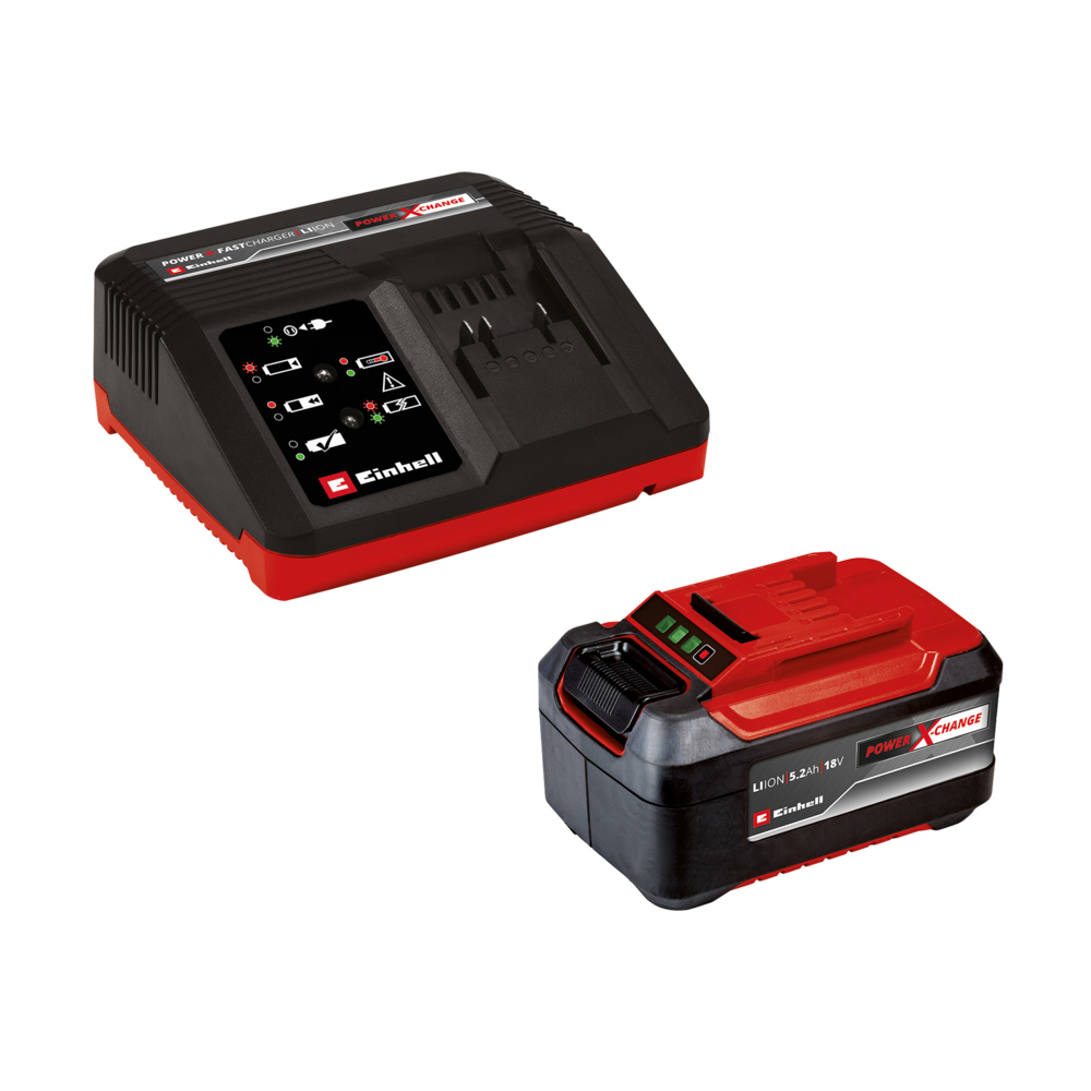 EINHELL 18V Starterset 5,2 Ah Power X-Change