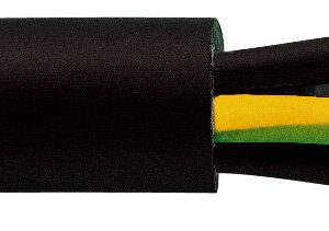 BRENNENSTUHL 1 m Gummikabel 5×2,5