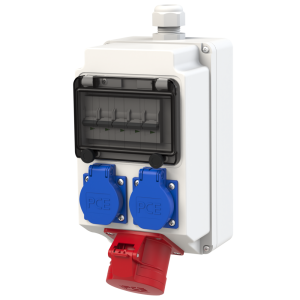 PC ELECTRIC Wandverteiler Kunststoff Baureihe Lech IV 16/5 2xSSD M25o VC Ea PC ELECTRIC Wandverteiler Kunststoff Baureihe Lech IV 16/5 2xSSD M25o VC Ea