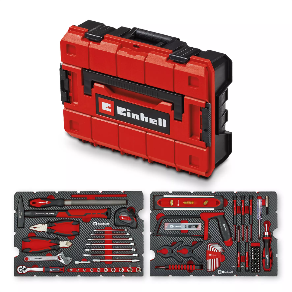 EINHELL Werkzeugkoffer Montage E-Case 87-tlg.