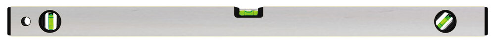 ERBA Alu-Wasserwaage 80 cm silber
