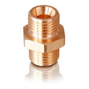 ERBA Doppelnippel 1/4" AG x 1/4 " AG