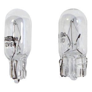 CARTREND 2 Glassockellampen 12 V, 5 W