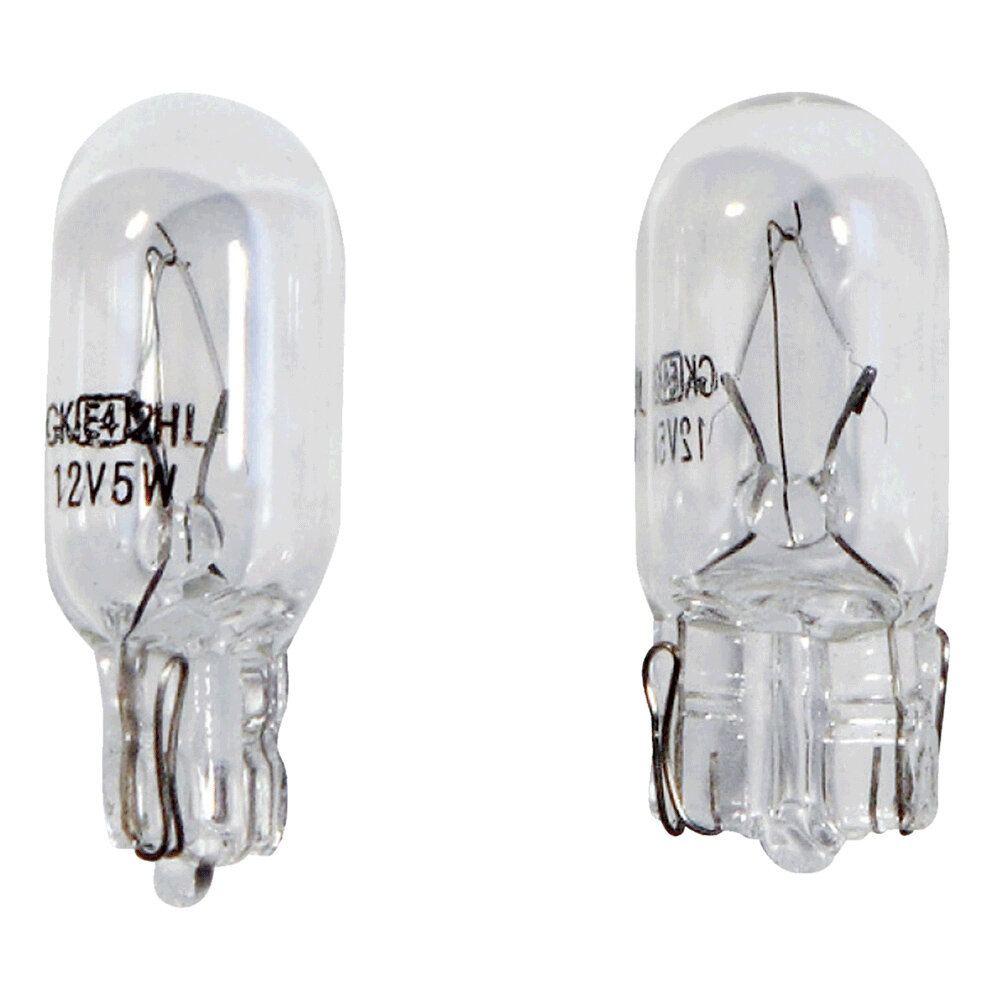 CARTREND 2 Glassockellampen 12 V, 5 W