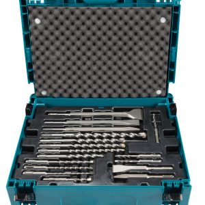 MAKITA SDS-PLUS Bohrer- und Meißel Set im MAKPAC, 17 tlg.